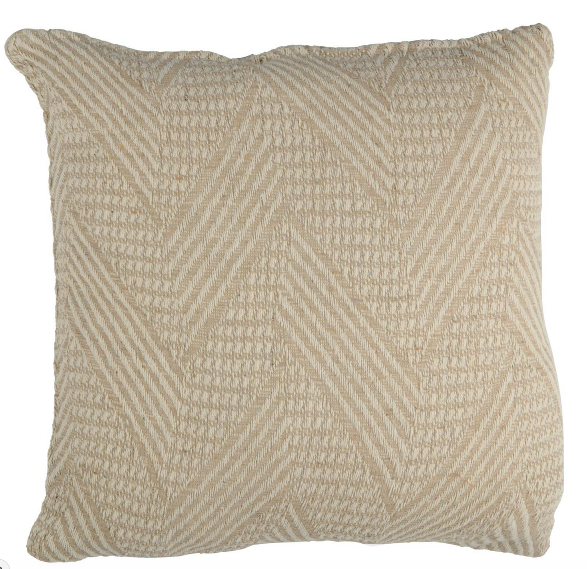 Kussen met vulling 45x45 cm - Grafisch Beige