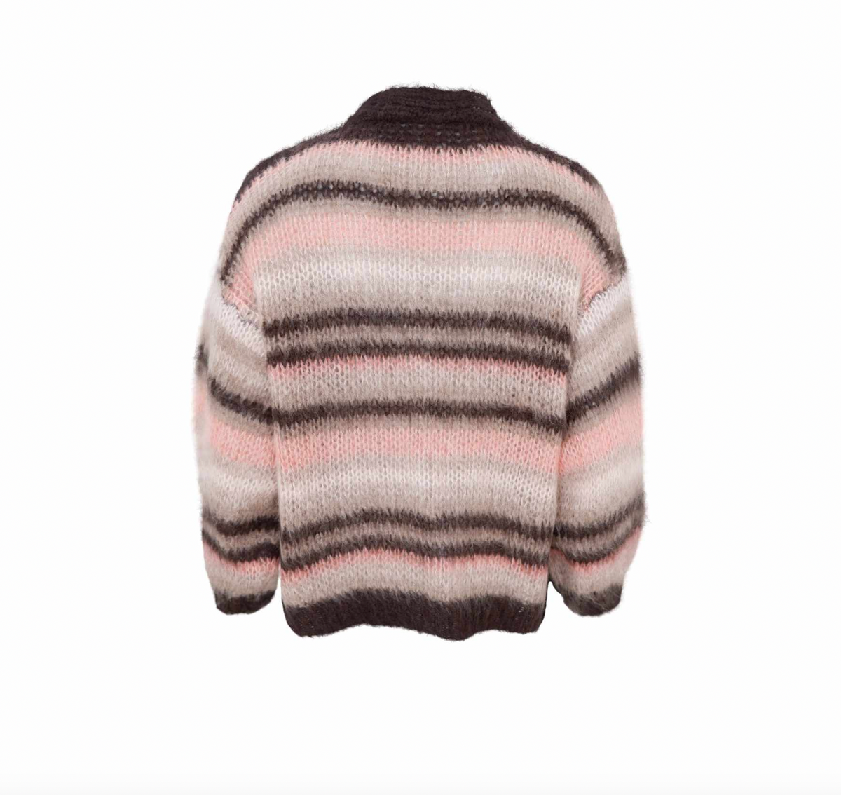 Cardigan CALANA – Gestreepte gebreide cardigan