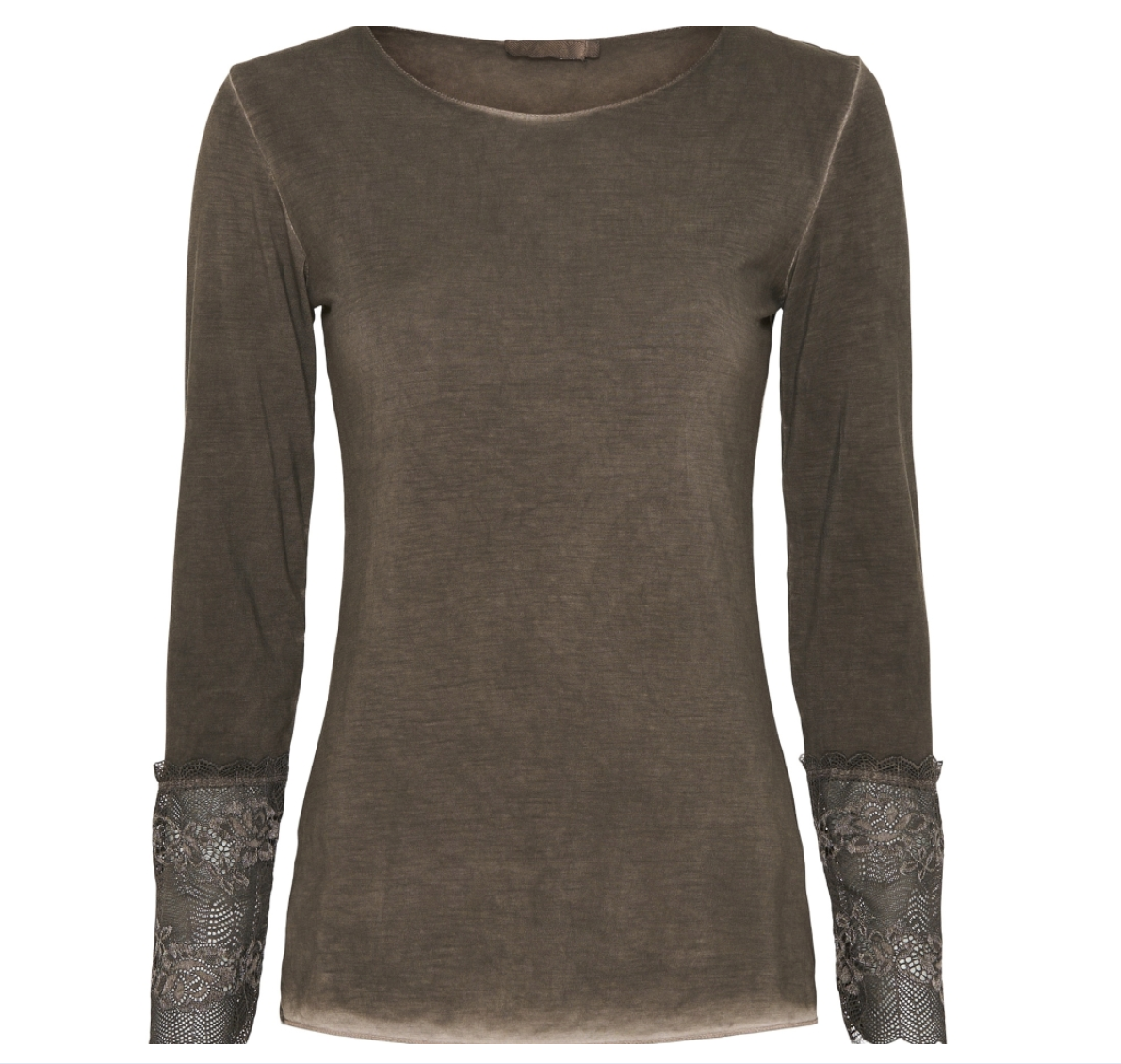 Blouse BASIS met kantdetails – Moro