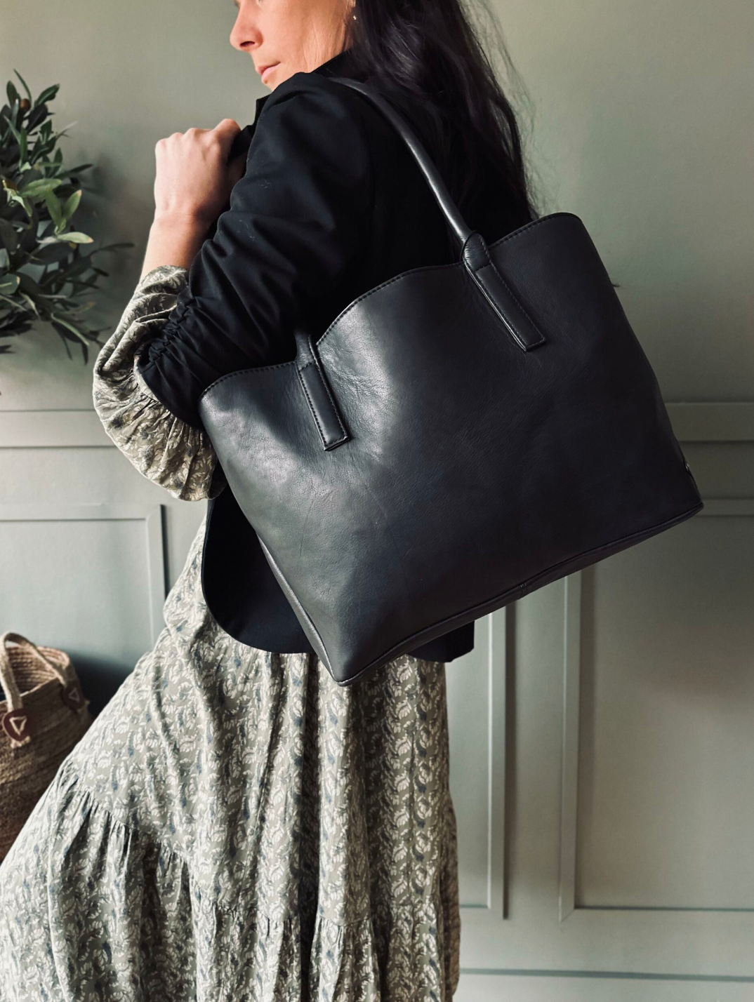 Werktas / shopper – Soft leather
