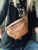 Heuptas in vintage look - Camel