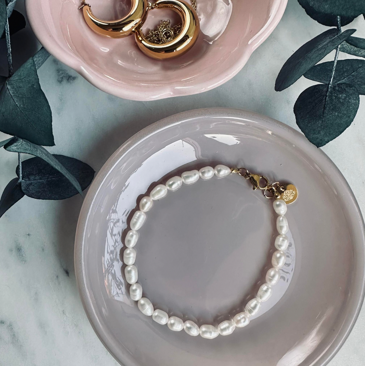Armband Beate verguld - Waterbestendig