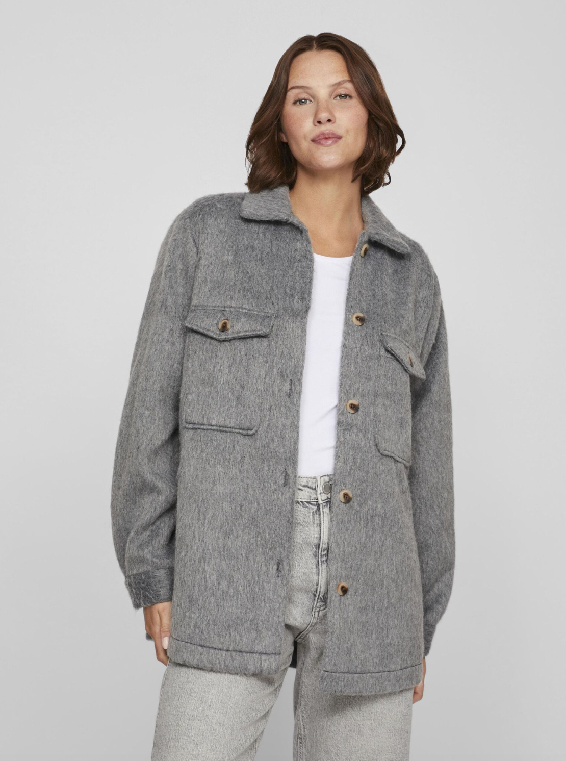 Jas / blouse - Grey