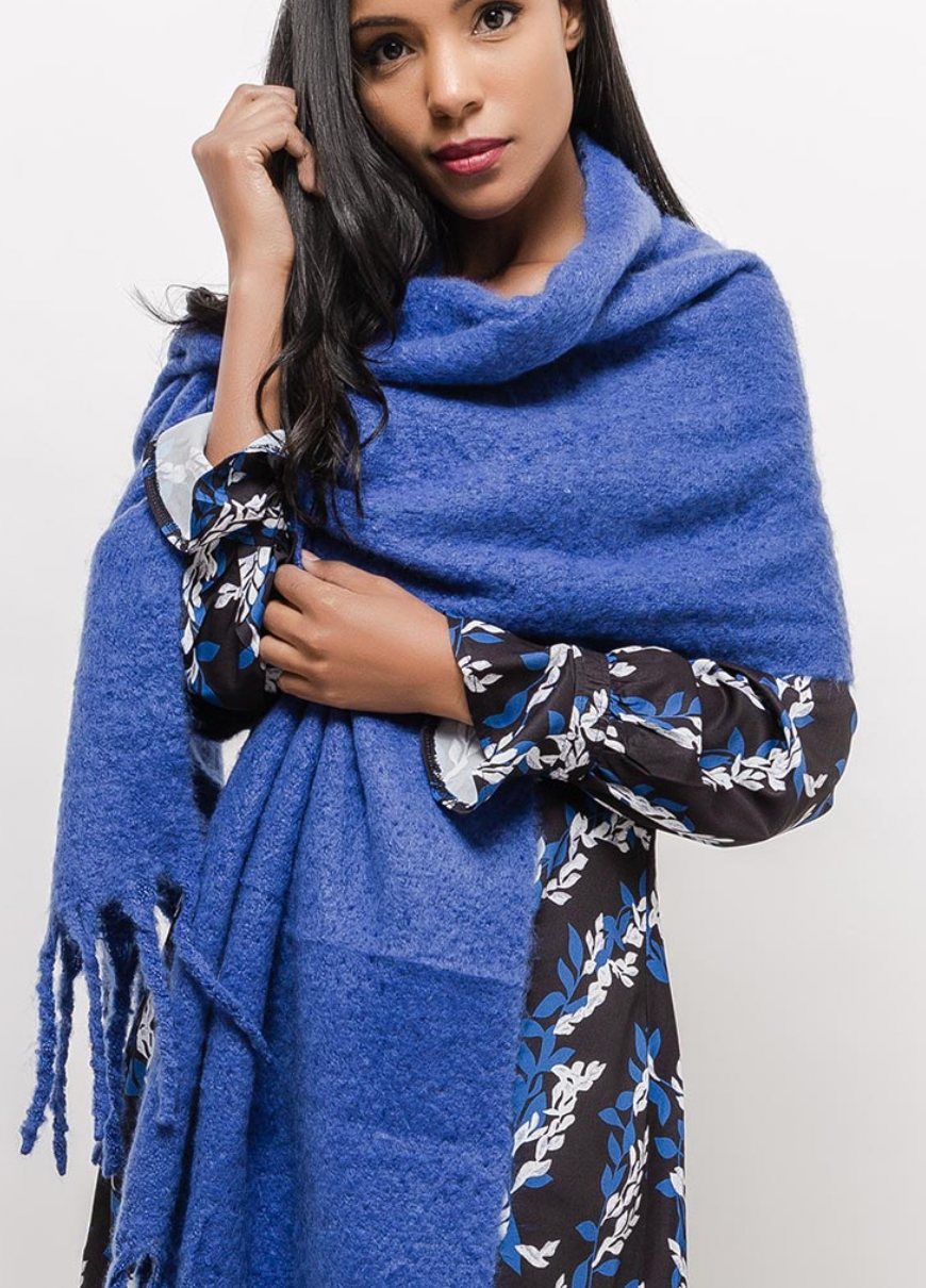 Sjaal – Zacht Blauw