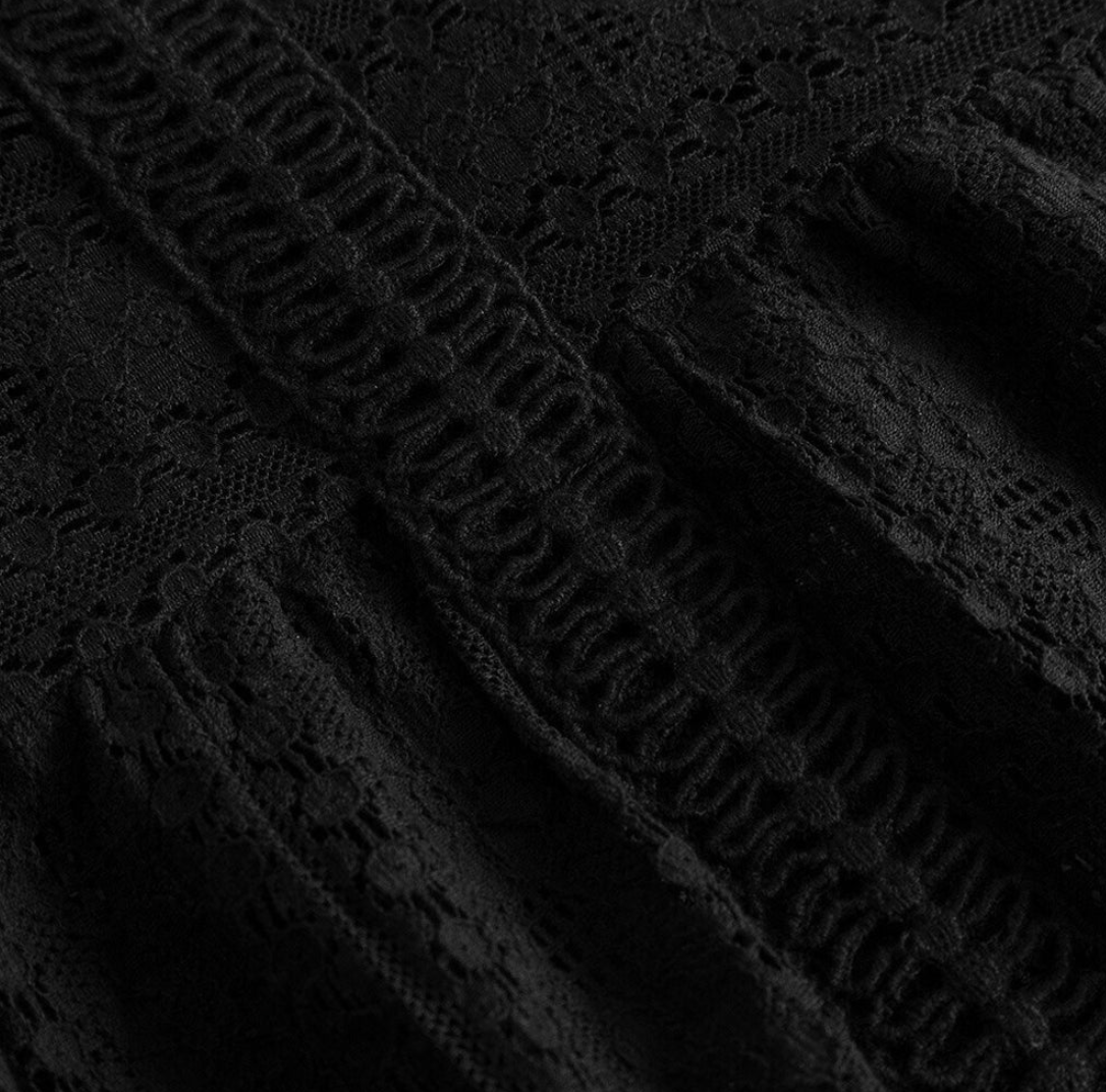 Blouse kant Nelly - Black
