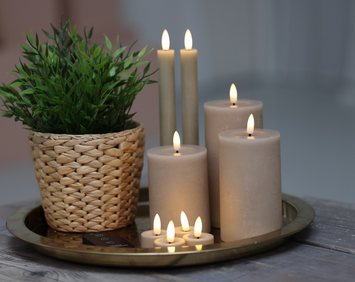 LED-lichtset met 10 onderdelen – Zand
