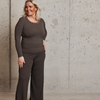 Frida Jazz Pants - Caffe PLUS maat 42-48