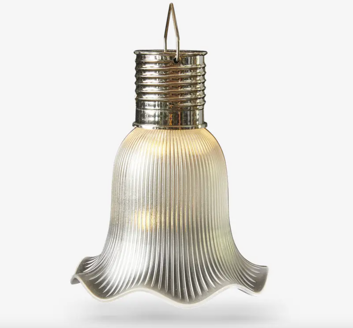 Hanglamp flower op zonne-energie - White