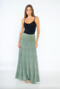 Rok Boheme cotton – S/M Groen