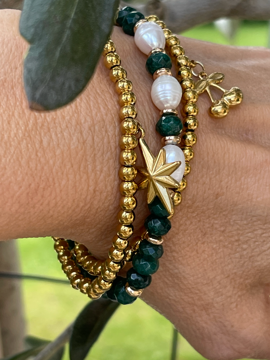 Armbanden Juliane - Emerald