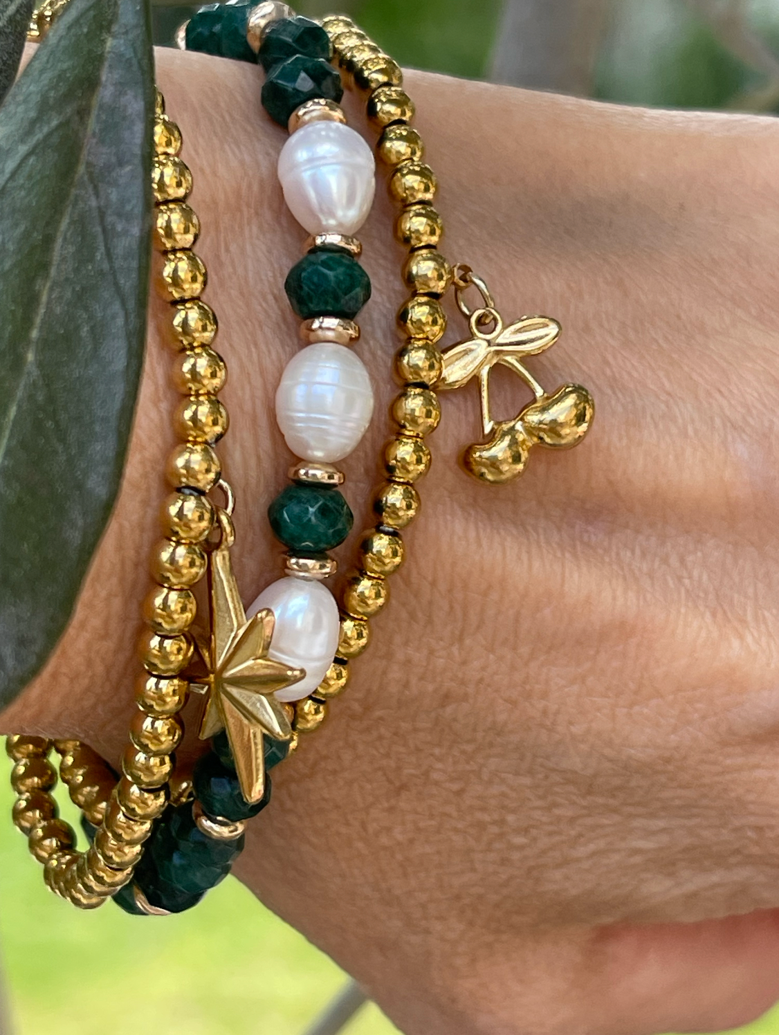 Armbanden Juliane - Emerald