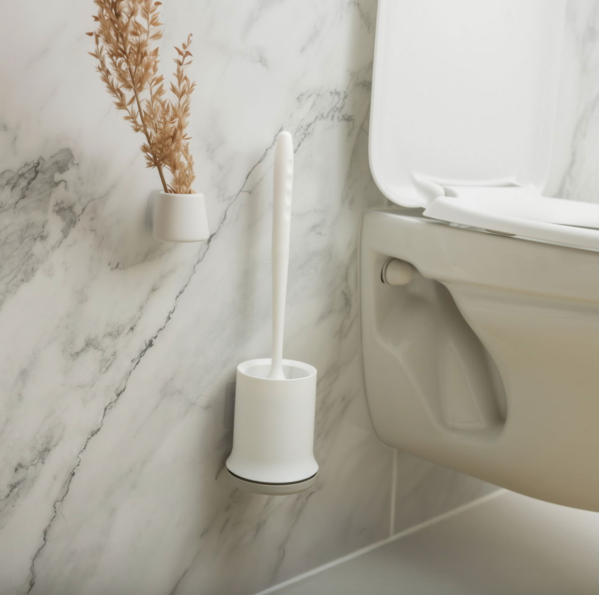 Toiletborstel met ophanging - Siliconen