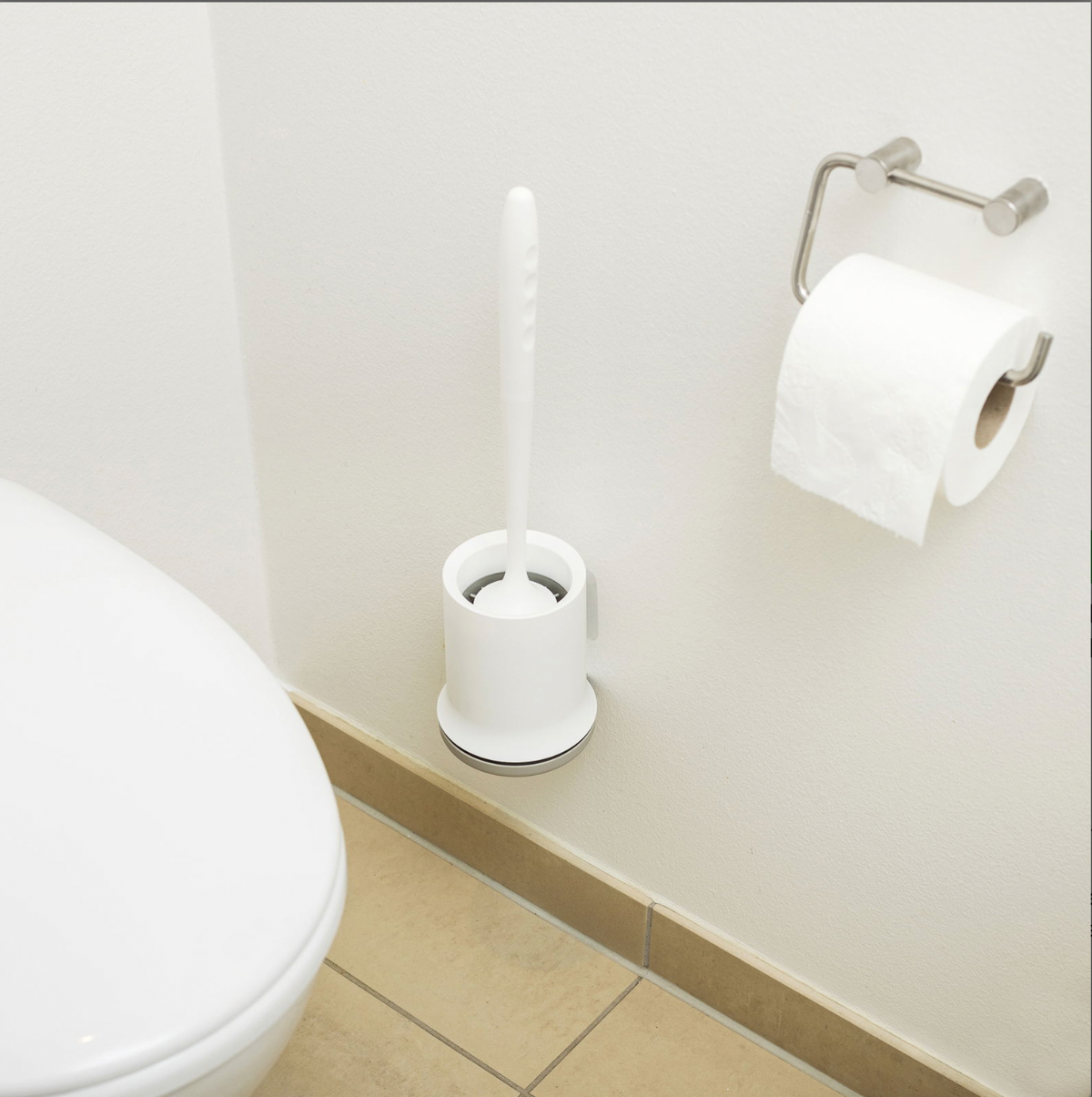 Toiletborstel met ophanging - Siliconen