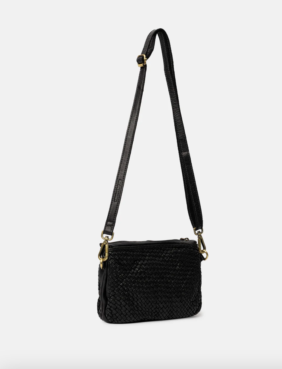 Crossbody Marga - Black leather