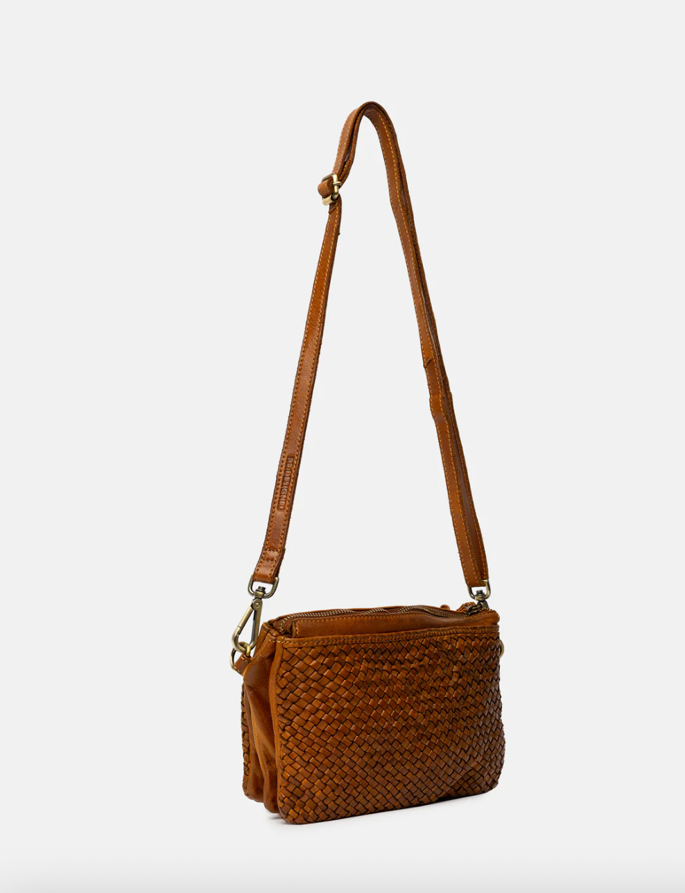 Crossbodytas Marga - Cognac leren