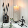 Figuur van zwart ijzer - Yoga