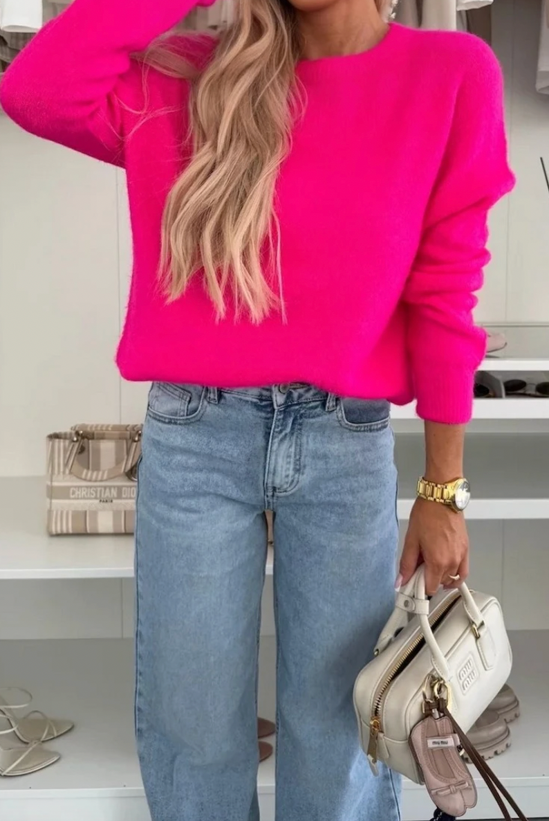 Trui LUX Mohair - Pink