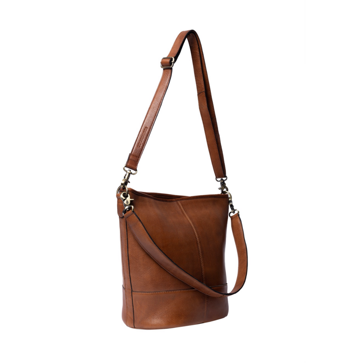 Schoudertas Nomi walnut