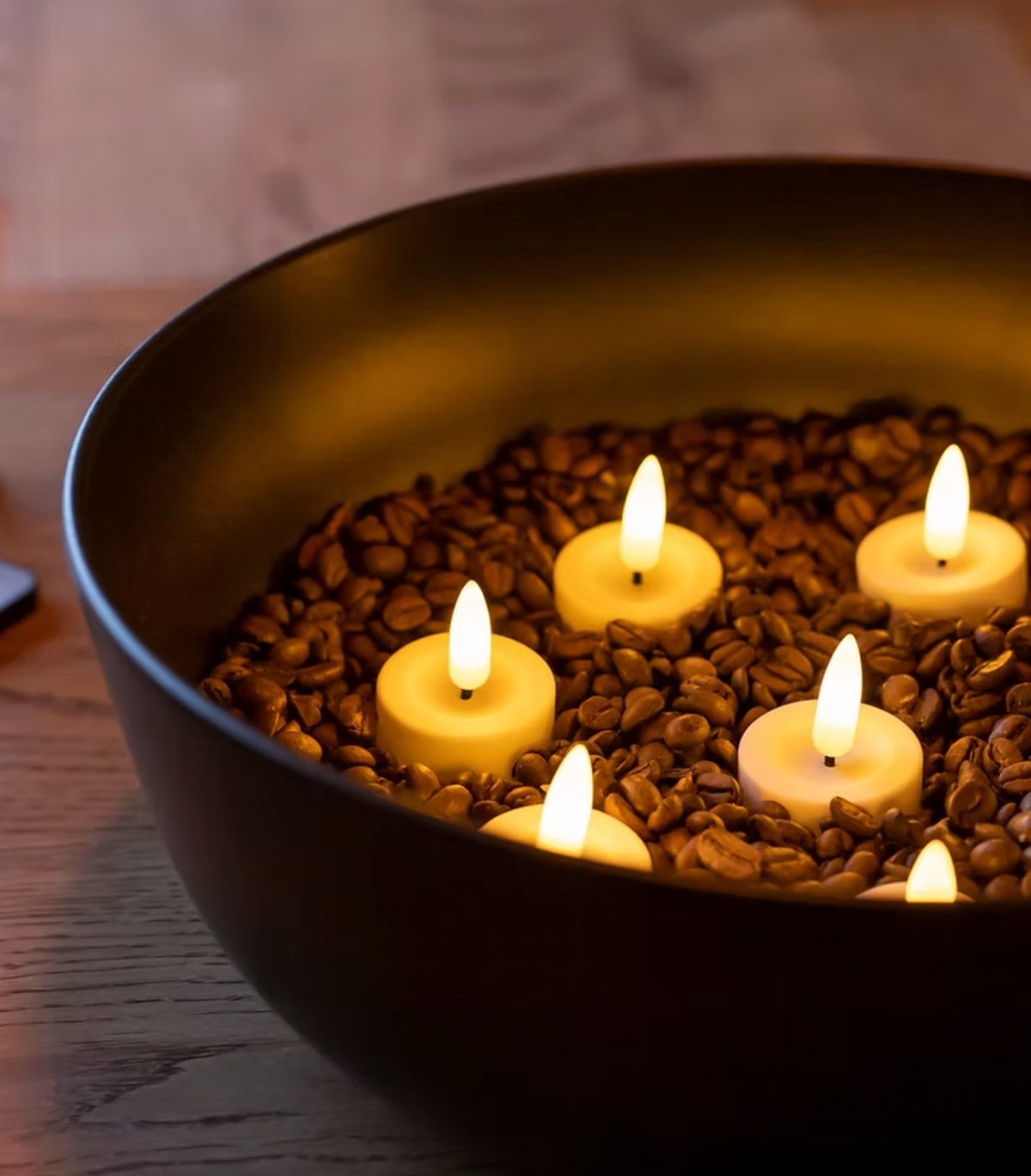 LED theelichtjes 8 stuks + Afstandsbediening met timer