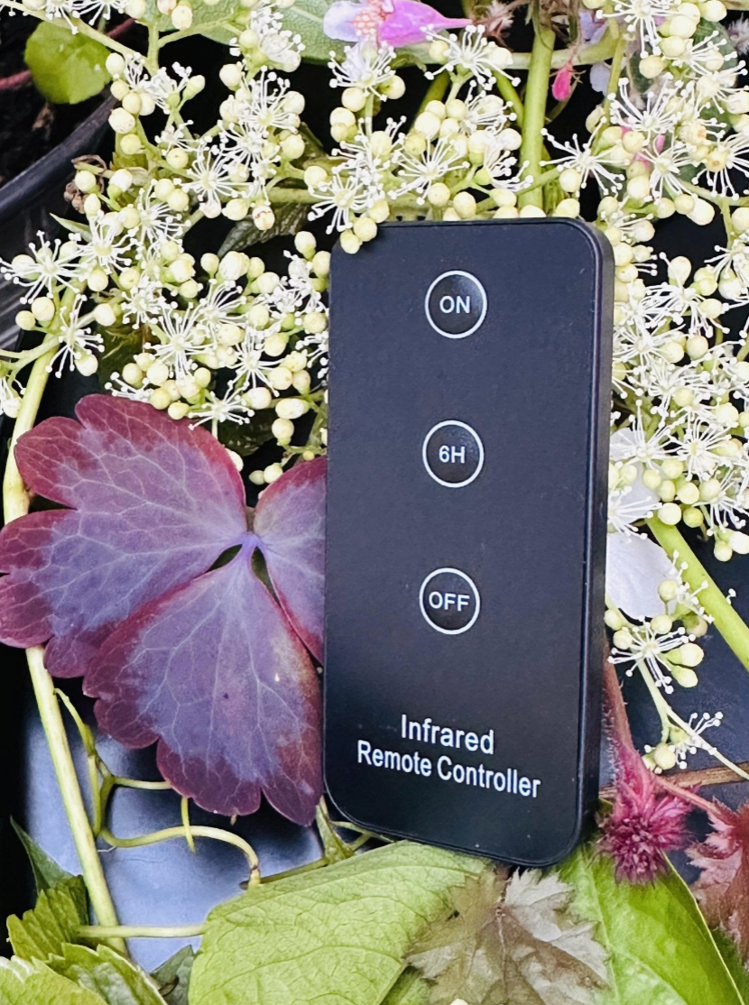 LED Buitenglaskaarsen set van 3 stuks – Roze