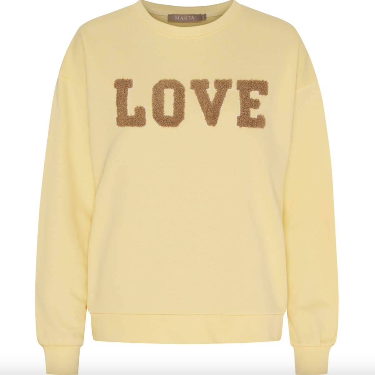 Sweatshirt Jessa - Giallo/Fango