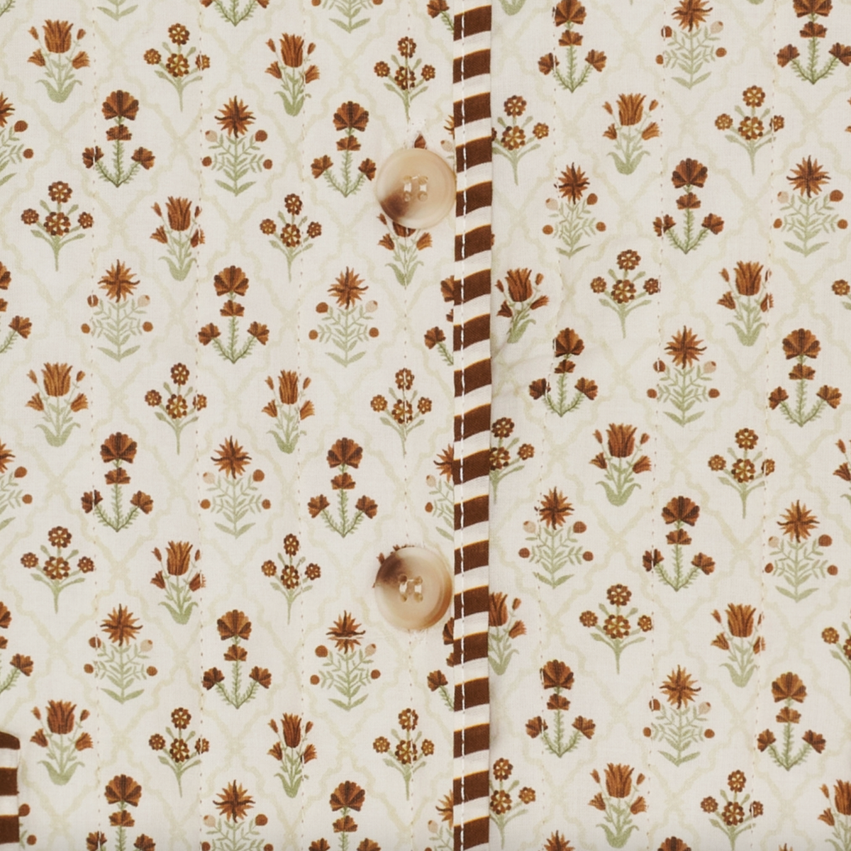 Jasje Quilt - New brown / beige