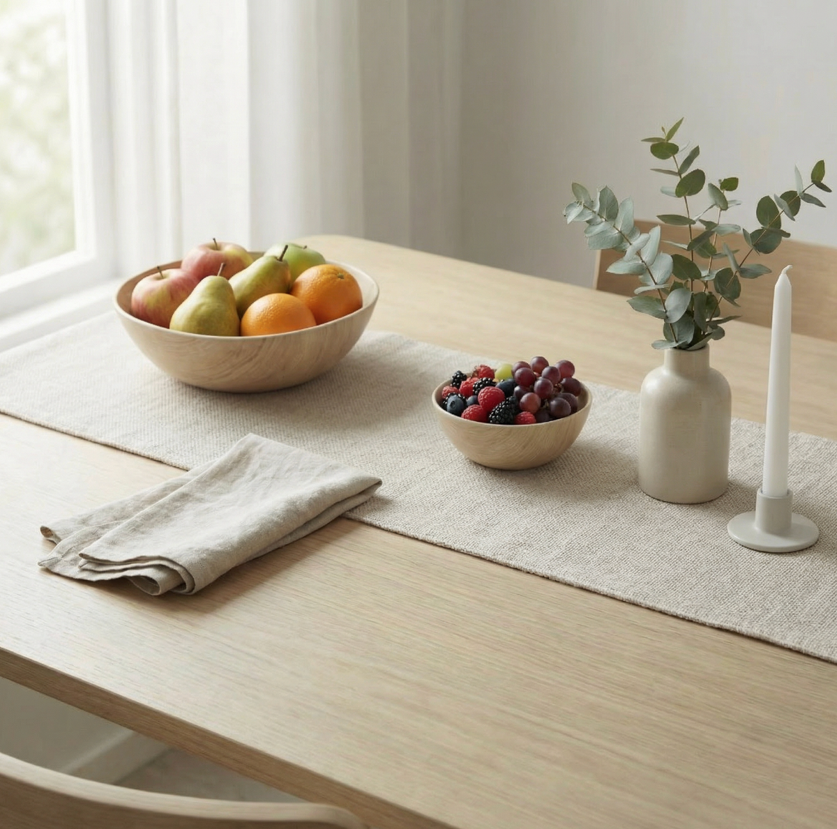 Kom Wood melamine - Meerdere maten
