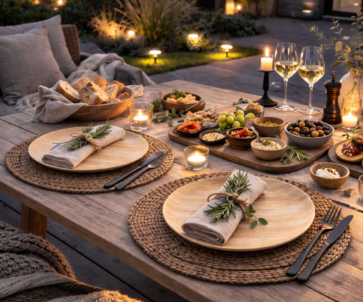 Kom Wood melamine - Meerdere maten