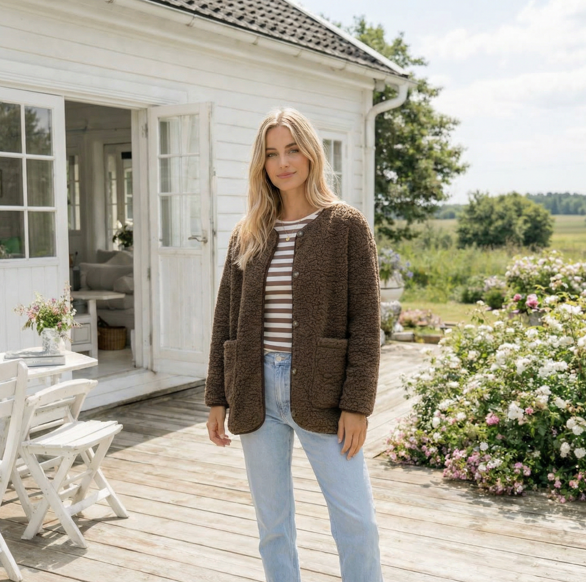 Jas Lucile Brown teddy