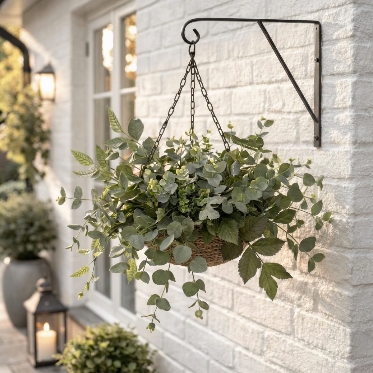 Ophangsysteem voor lantaarn of bloemen