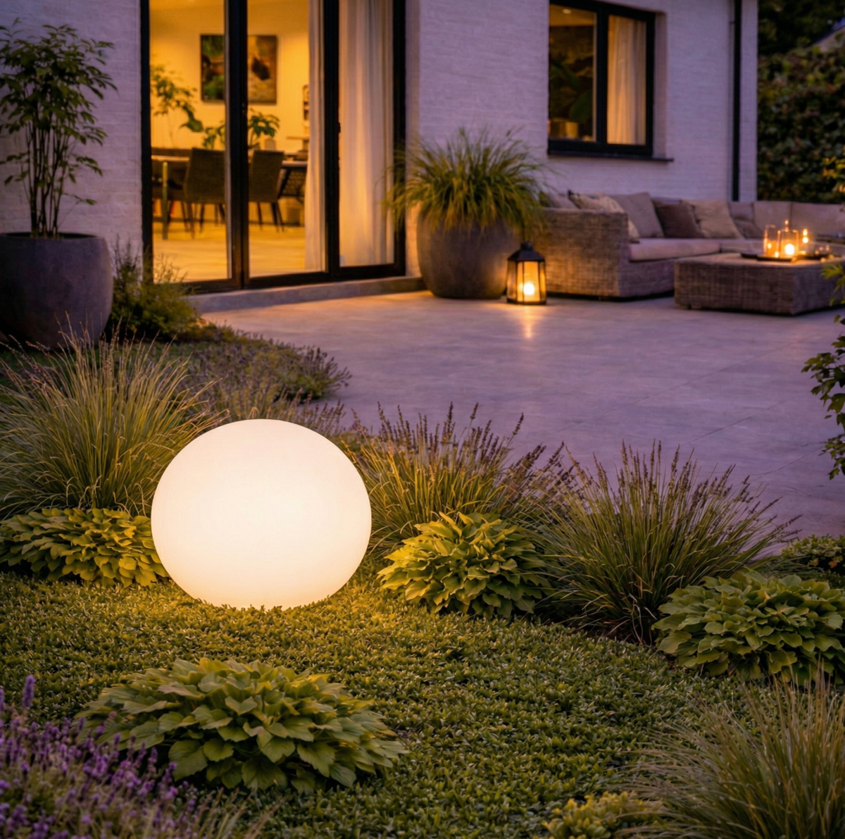 Lichtbol op zonne-energie XL