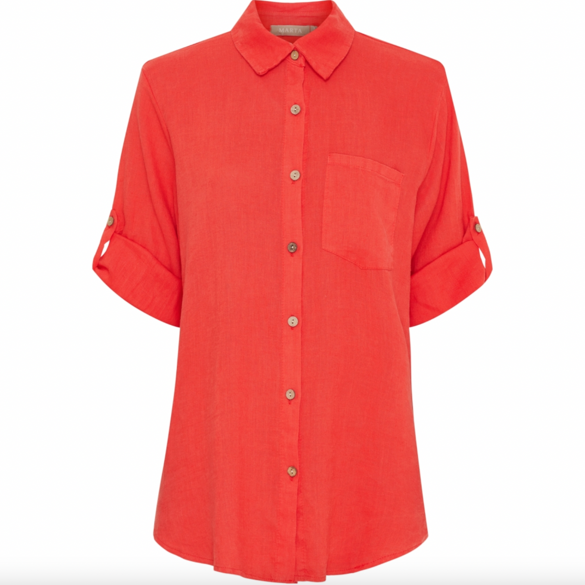 Shirt linnenmix