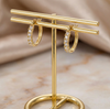 Oorbellen Marilyn - Sterling zilver - verguld