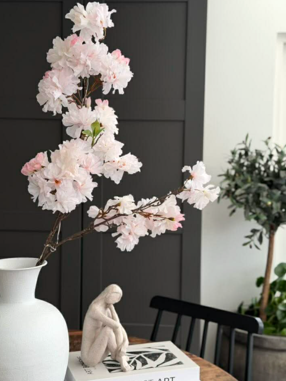Japanse Kersenbloesemtak met licht - Roze
