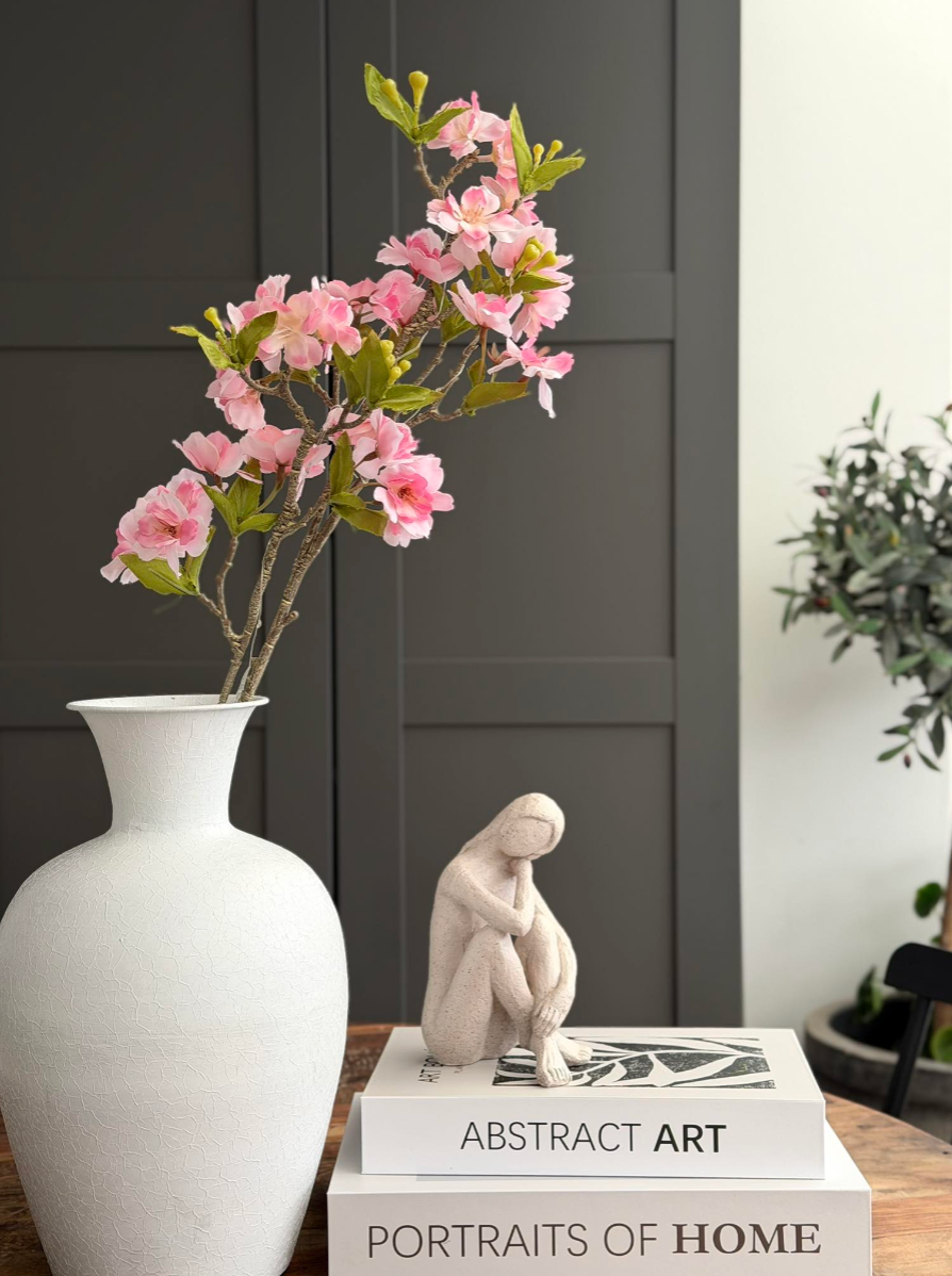 Kersenbloesemtak met licht - Roze