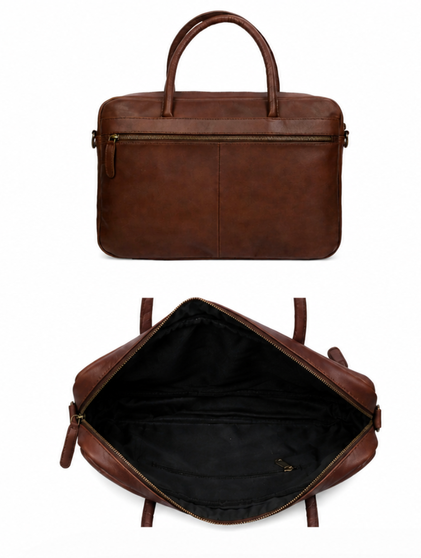 Laptoptas - Faust dark brown
