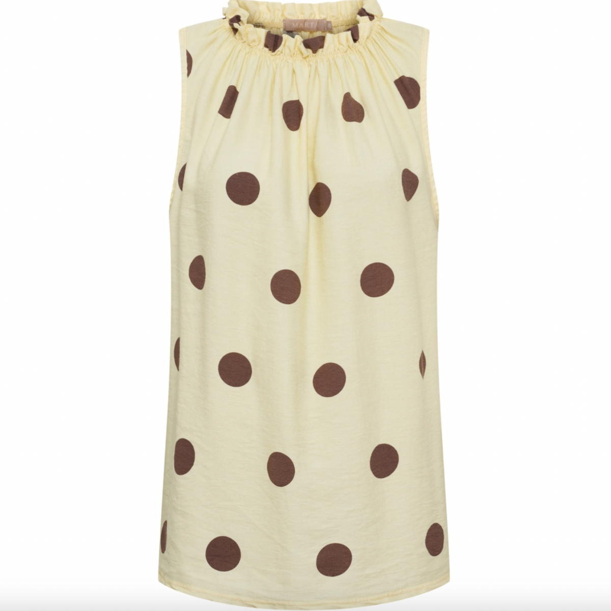Blouse top Lucina - Yellow