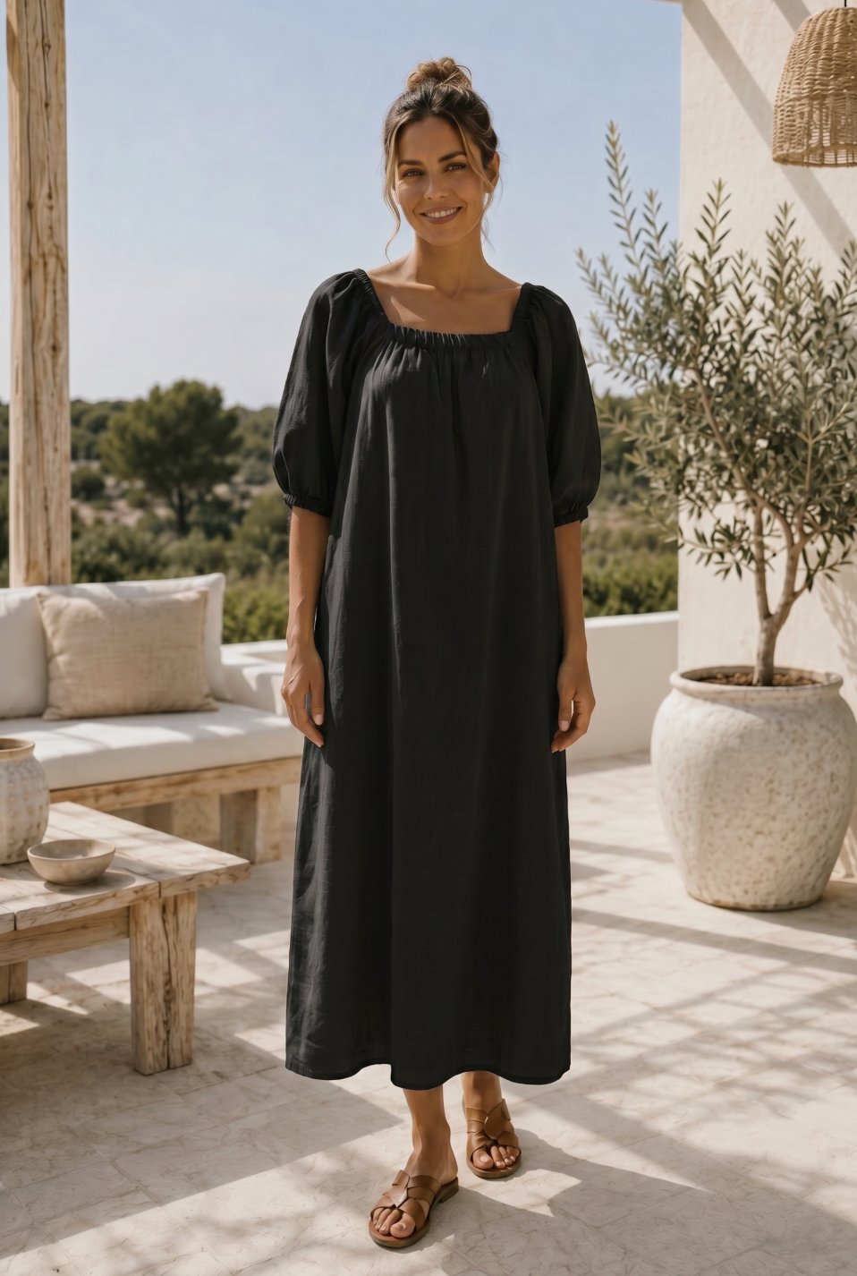 Jurk Valina black