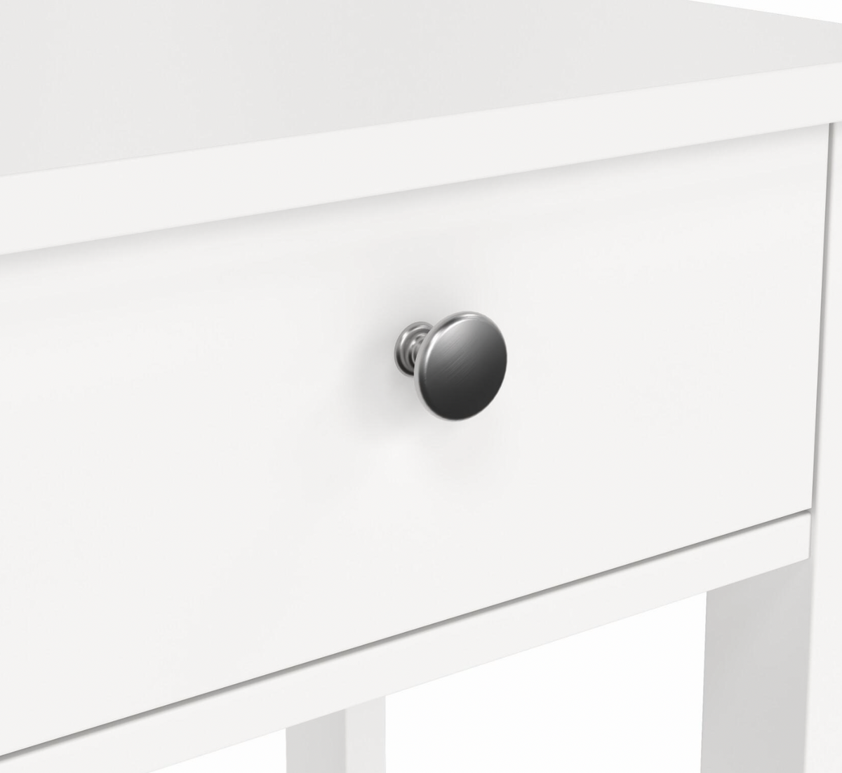 Tafel met lade en plank - Wit