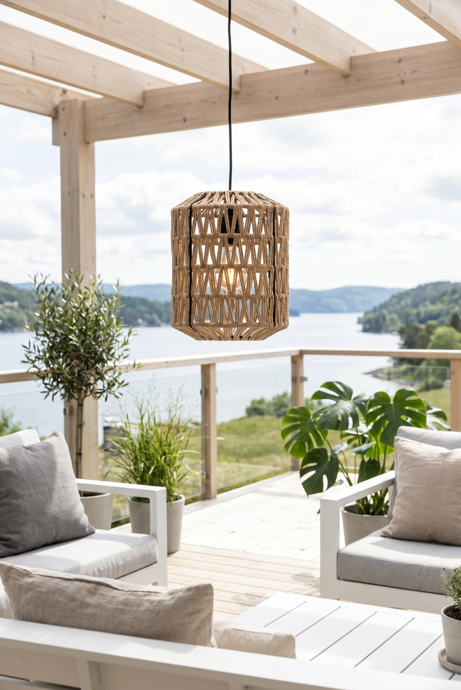 LED lamp op batterijen met timerfunctie