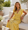 Jurk summer cotton - Yellow
