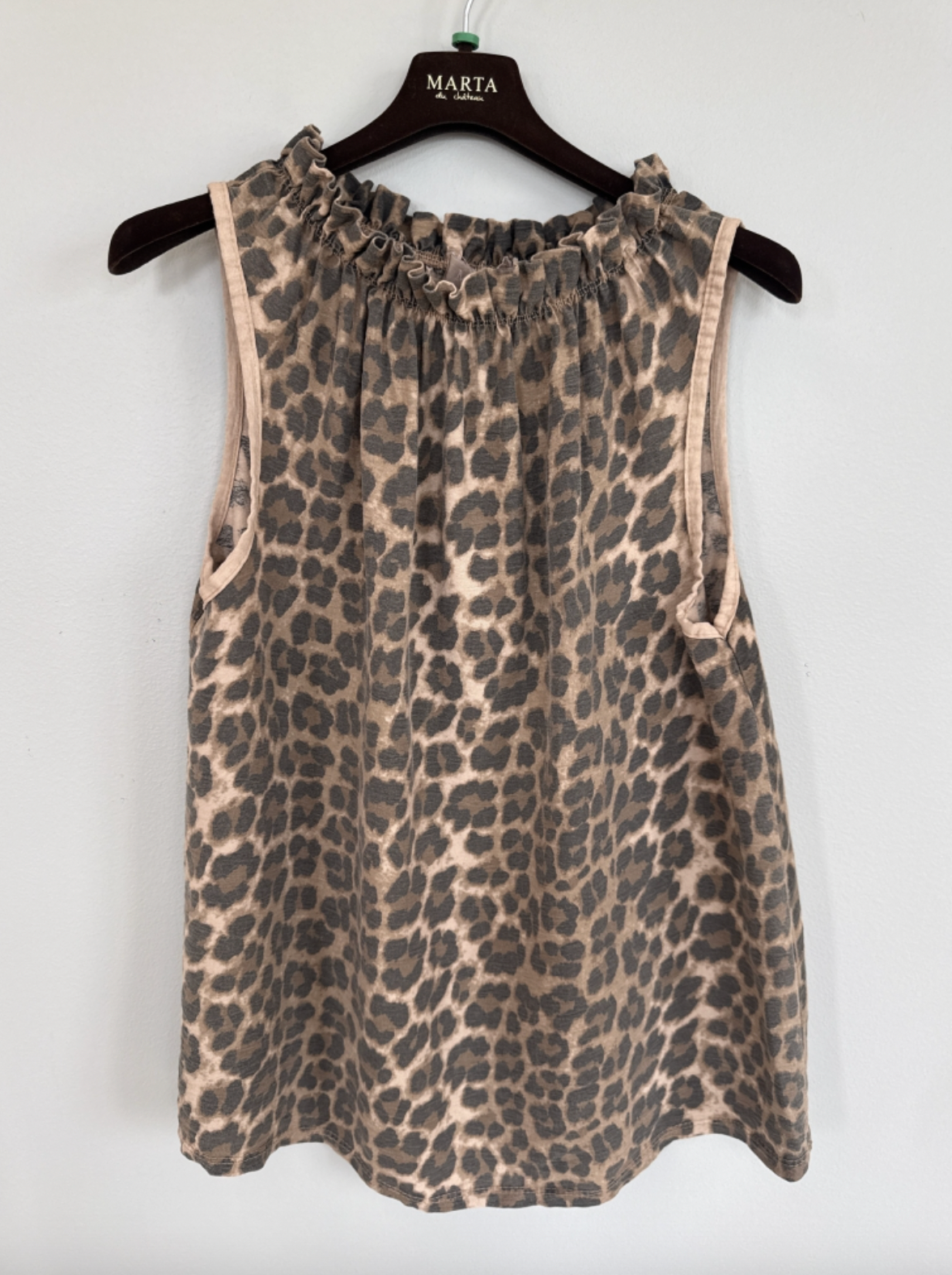 Blouse top Lucina - Leo camello