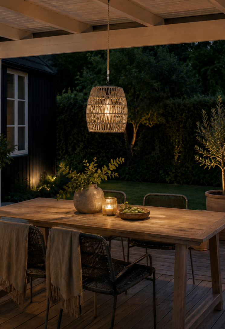 Lamp met solar - Grey