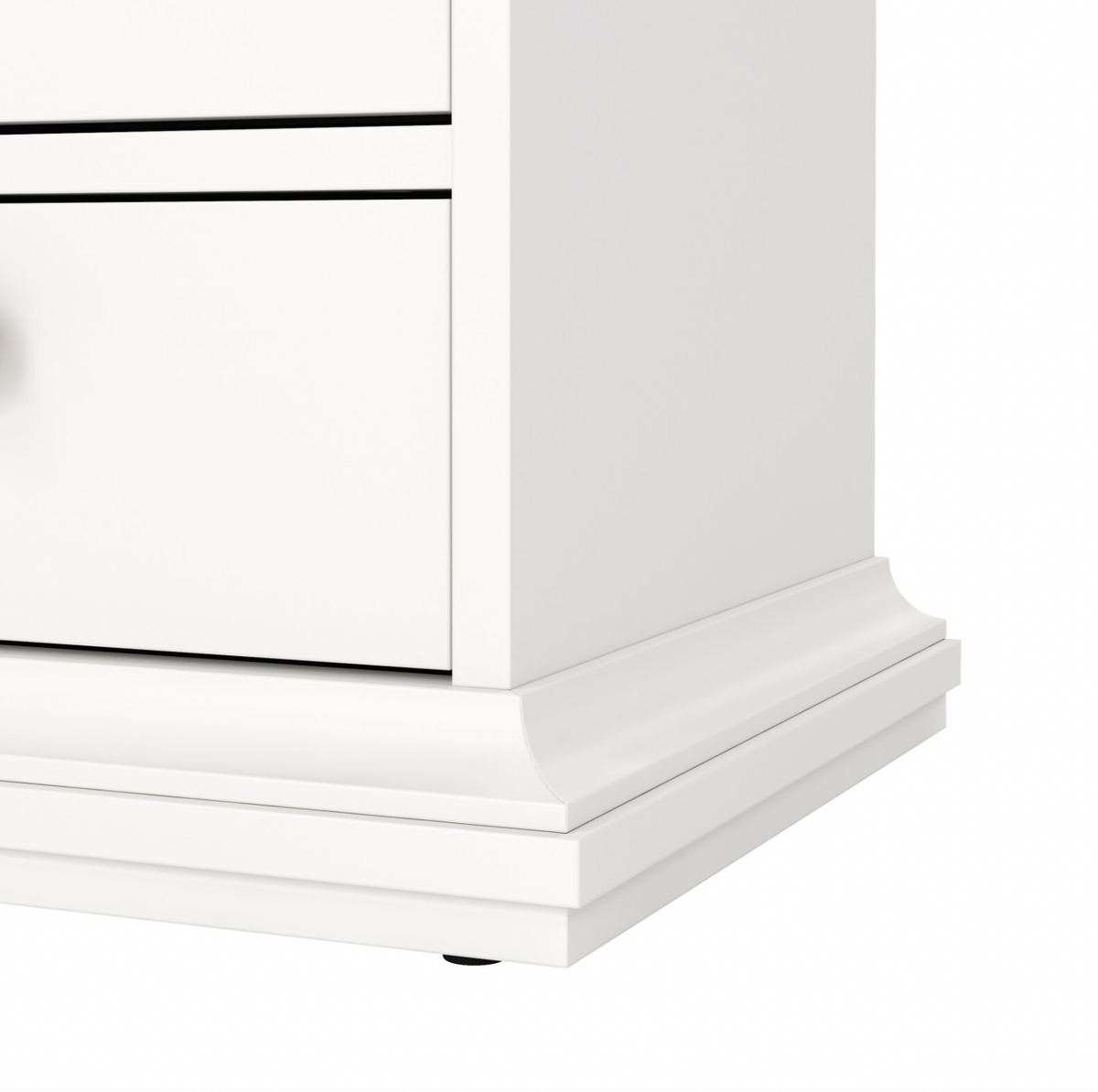 Nachttafel Paris White – 2 lades