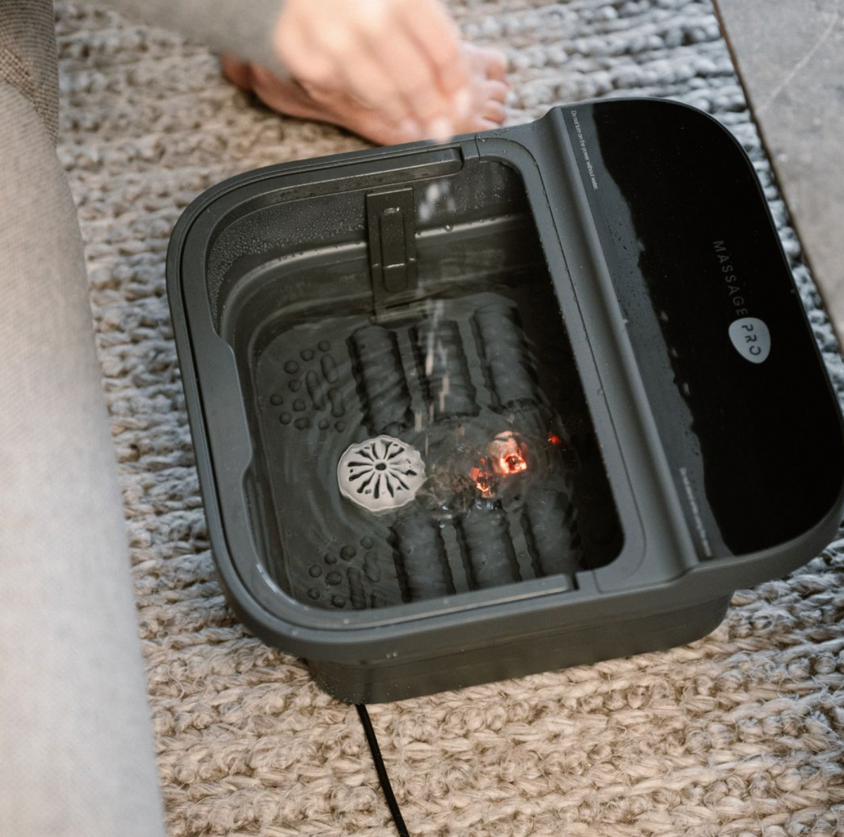 Opvouwbare voetspa – elektrisch voetbad