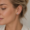 Oorstekers Stacey in sterling zilver