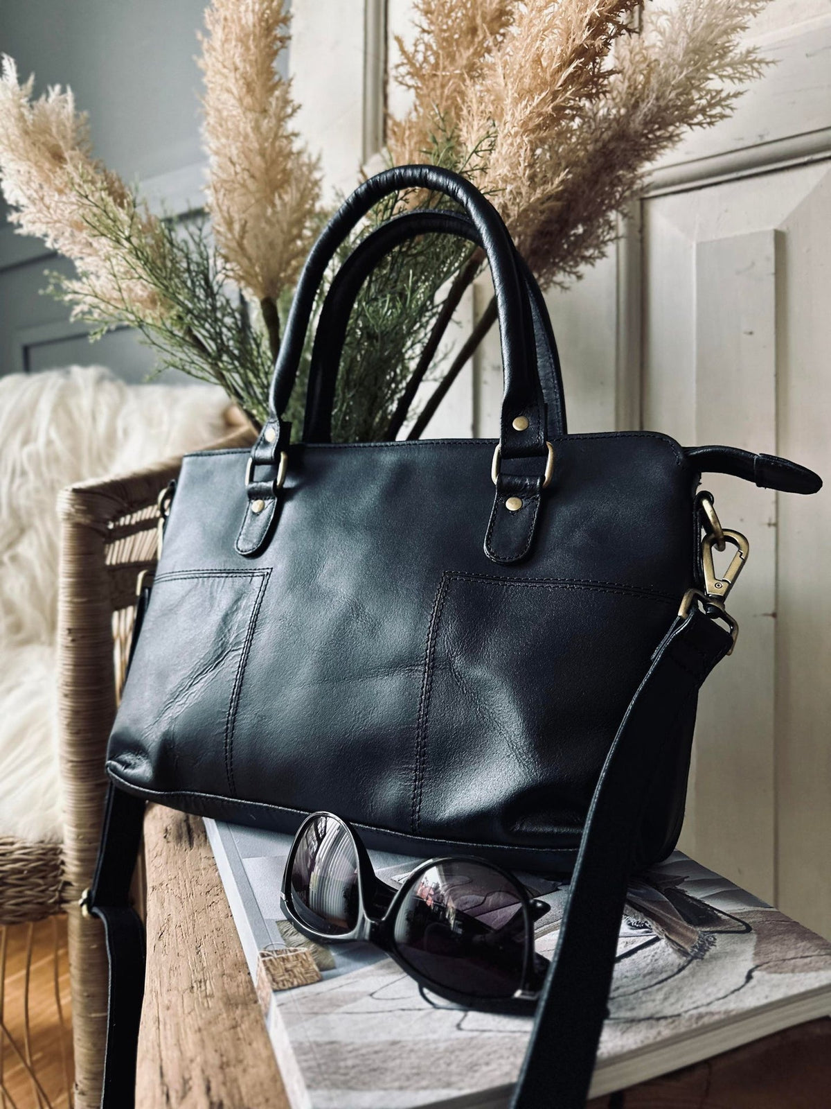 Shopper / werktas Tessa - Black
