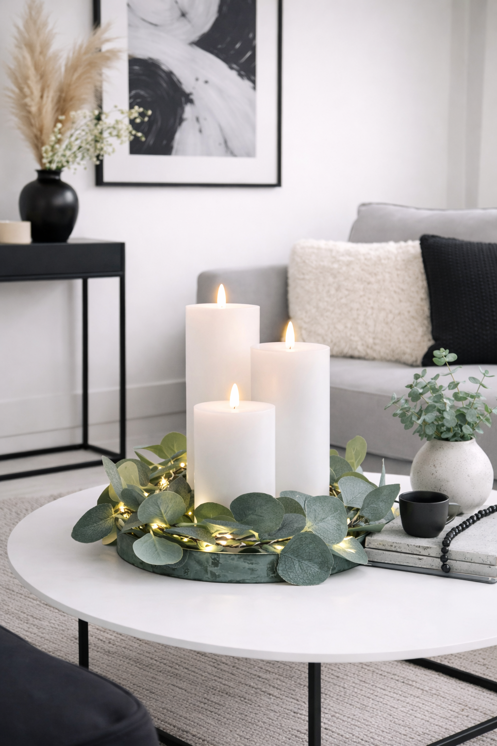 Lichtslinger met eucalyptus