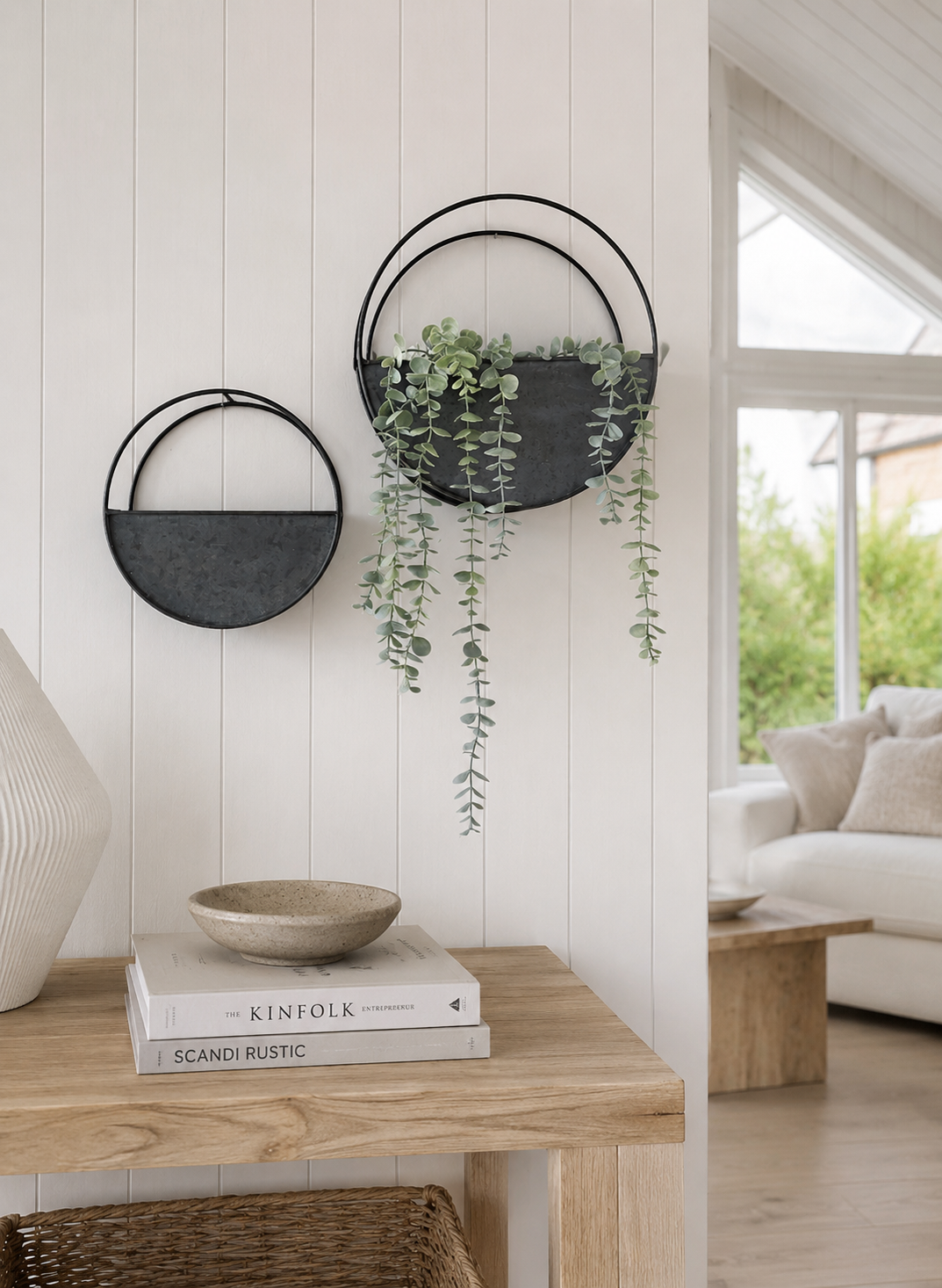 Hanger van zink - set van 2 stuks