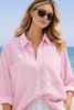 Overhemd babycord - Roze